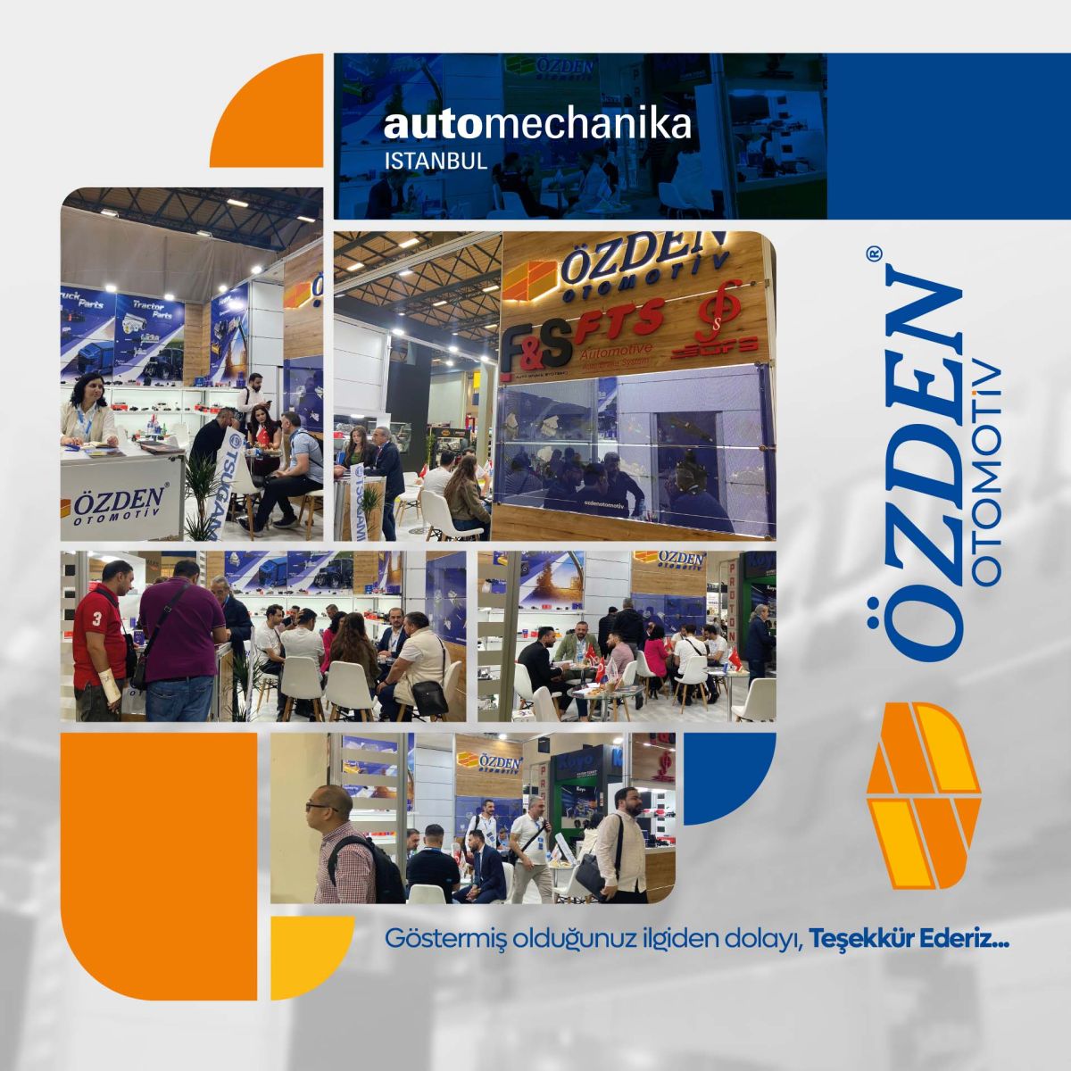 İstanbul Automechanika Fuarında Yerimizi Aldık